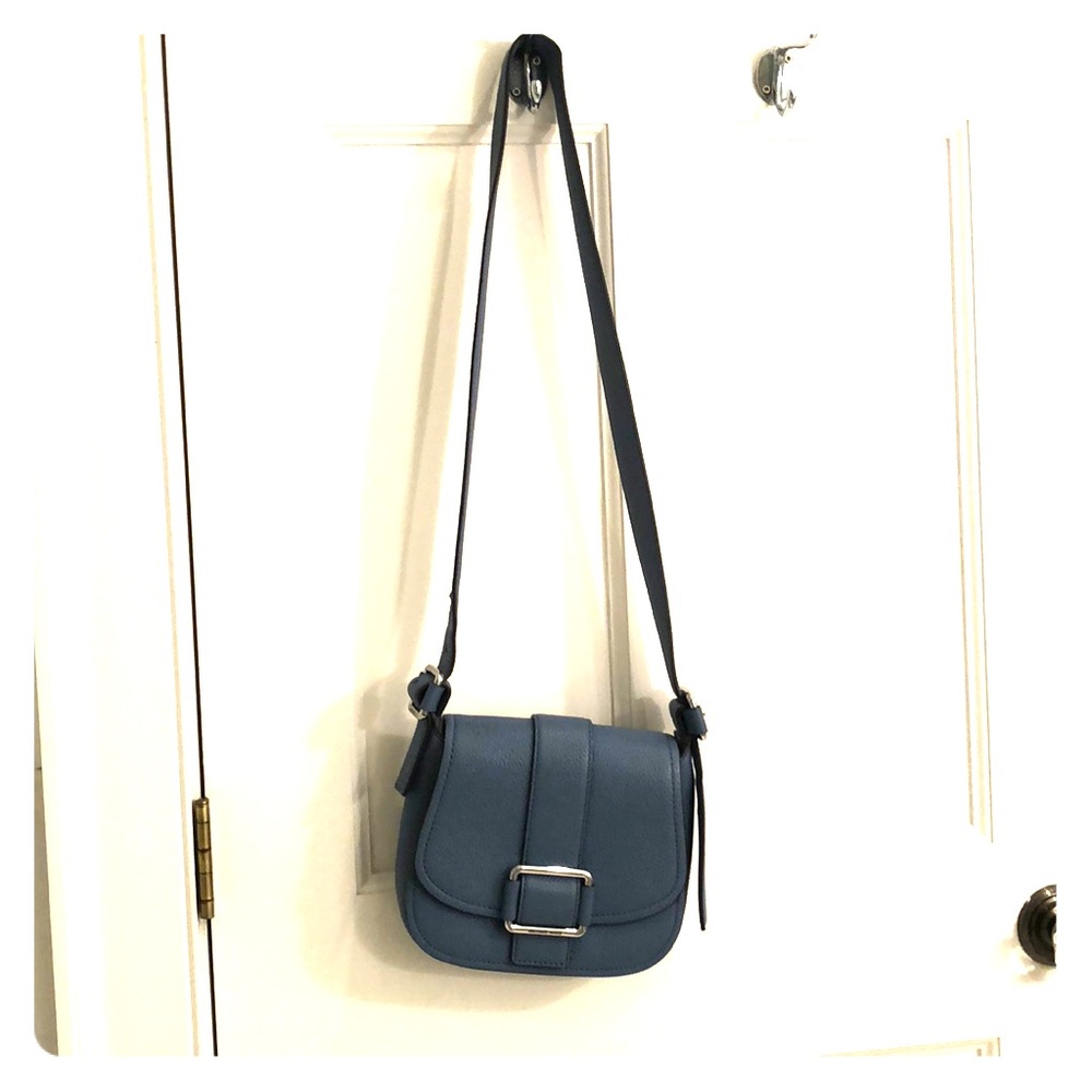 Pebble Leather Light Blue Michael Kors Purse